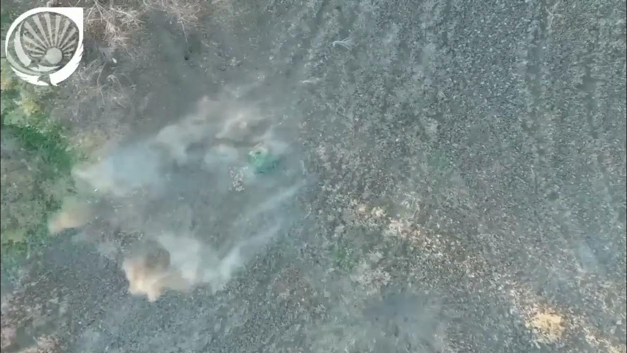110 ТРО знищила мінометну ворожу позицію - YouTube