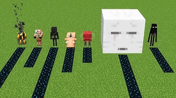 Sculk Generation by Nether Mobs in Minecraft - Which Mob Will generate more Sculk?