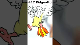 Coloring pokemon #17 Pidgeotto #shorts #coloring #pokemon