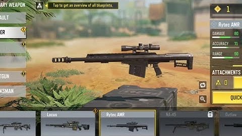 *New* Rytec AMR Sniper gameplay in Cod Mobile