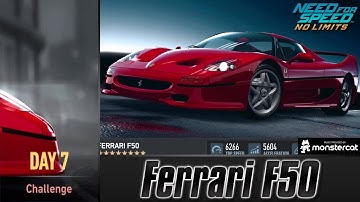 Need For Speed No Limits: Ferrari F50 | Proving Grounds (Day 7 - Challenge)