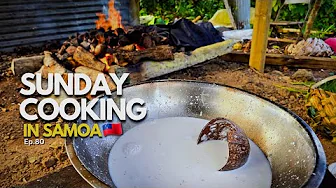 Cooking Sunday Toonai the Traditional Way in Samoa | Episode 80