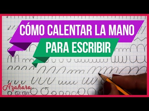 Video: Cómo Preparar La Mano De Su Hijo Para Escribir