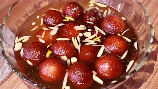 اسهل طريقة لعمل حلويات الجولاب جامون الهندية | Easy Gulab Jamun