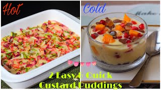 Custard Pudding | 2 | Easy | Quick | Tasty | Hot | Cold | Kids | Creamy | Desserts | कस्टर्ड पुडिंग screenshot 3