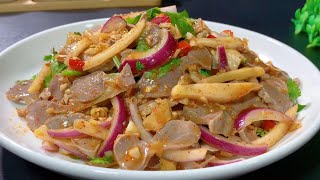 Zesty New Way to Enjoy Chicken Gizzards❗鸡胗酸爽新吃法！#鸡胗 #酸爽做法 #ChickenGizzards #ZestyRecipes #Appetizers