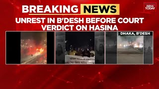 Unrest In Bangladesh Awami League Protests Ahead Of Sheikh Hasinas Court Trial India Today News