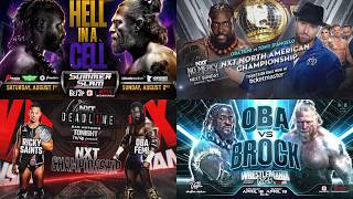 WWE Oba Femi PPV Match Card & Results Compilation (2024-2026) | Oba Femi