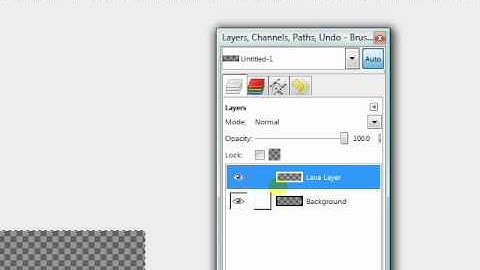 Gimp - Lava Effect tutorial