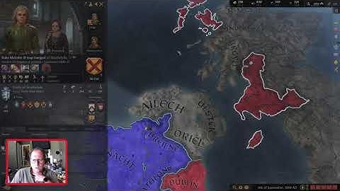 Noob Island (Newbie Island aka Ireland) in a CKII (Crusader Kings III) Let
