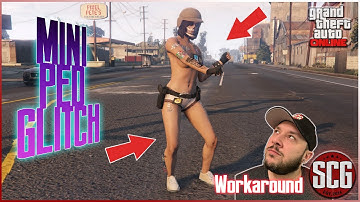 GTA 5 Online - **PATCHED** NEW MINI PED OUTFIT GLITCH METHOD...By SCG!