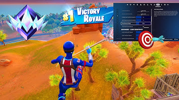 CHAPTER 6 UNREAL RELOAD RANKED GAMEPLAY + BEST CONTROLLER SETTINGS FOR PS5 (4K 120FPS)