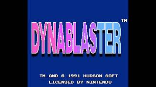 Dynablaster - Nintendo Entertainment System - Intro & Title Screen