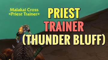 Thunder Bluff Priest Trainer (WoW Classic)