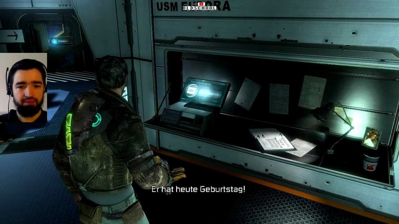 we play Oldschool - Dead Space 3 Folge 3 Part 1 (Let´s Play/Deutsch/Facecam)