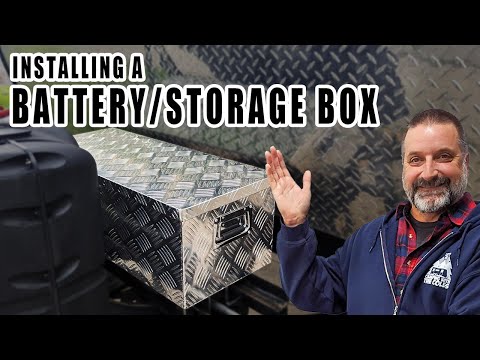 Trailer Battery Box Ideas