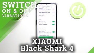 How to Manage Touch Vibrations in XIAOMI Black Shark 4 – Turn On / Off Vibrations After Tapping