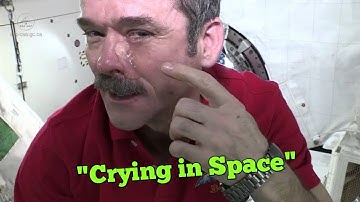 What happens if we cry in space ? | Life in international space station (ISS) | #Newton | #22