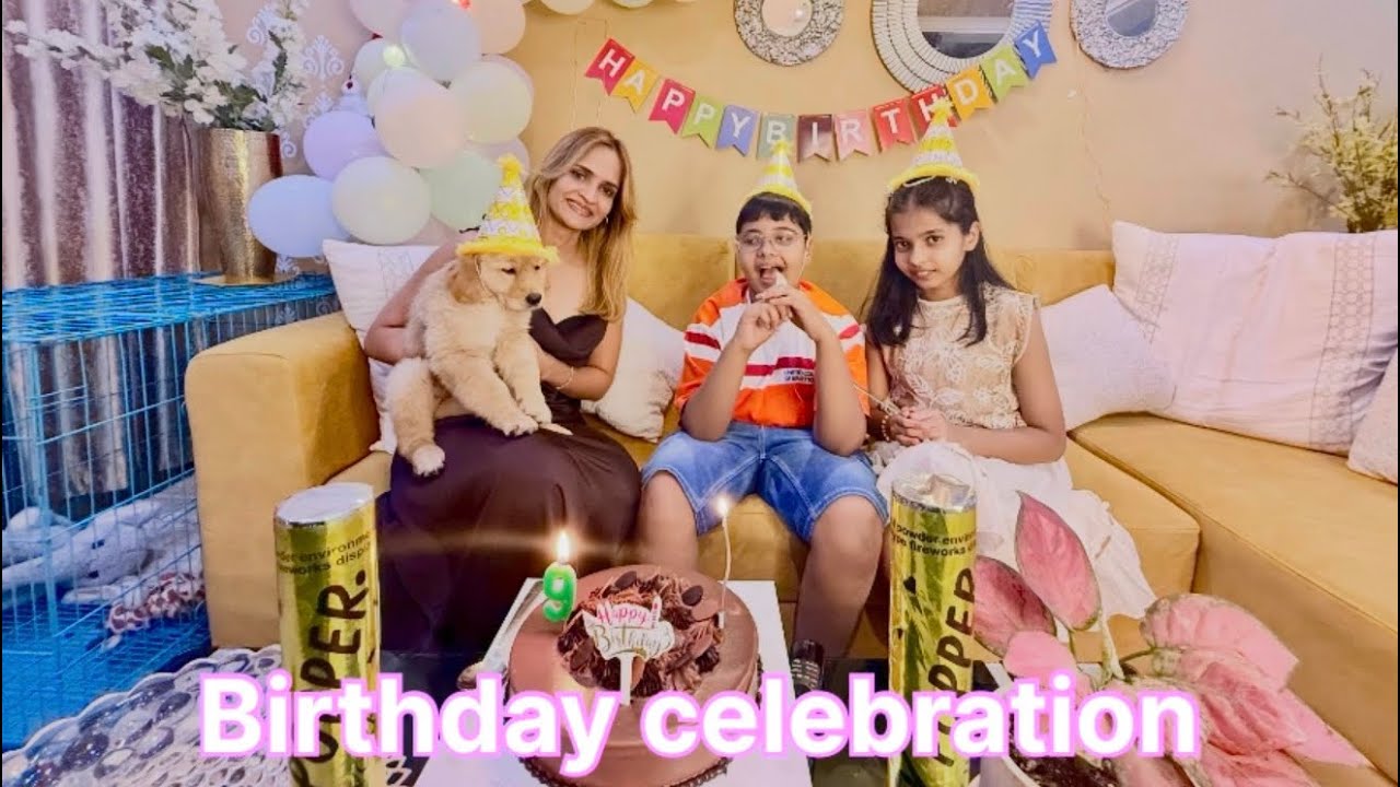 Aarav 9th Birthday celebration 🎉 🎂🥳🎁🥰🎂