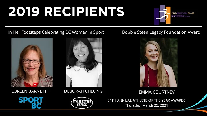 ProMOTION Plus 2019 and 2020 Honourees