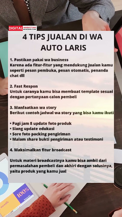 Tips Jualan Di WhatsApp Auto Cuan