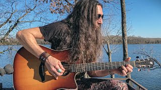 Video thumbnail of ""Here Comes the Sun" • Acoustic Guitar Beatles Cover"
