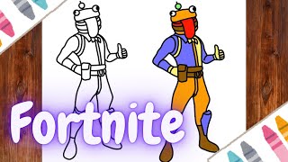 How to Draw the Beef Boss | FORTNITE How to Draw the Beef Boss | FORTNITE