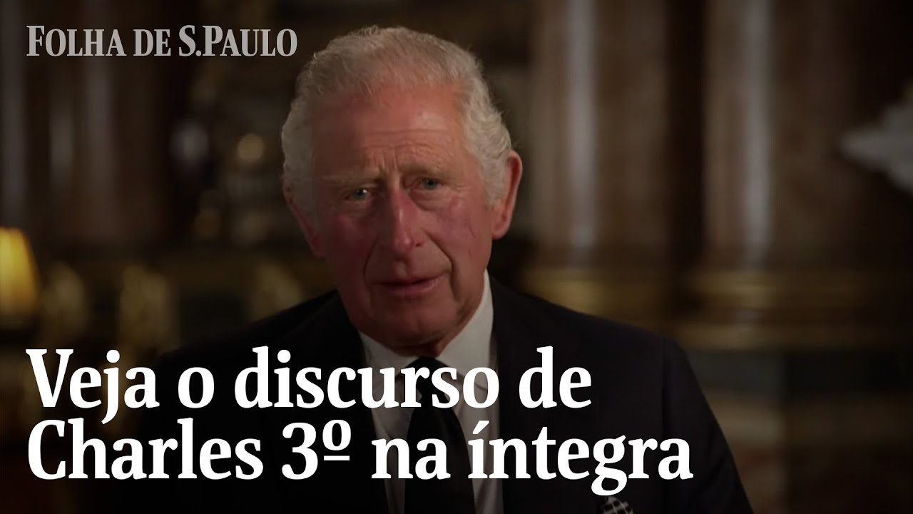 Veja o discurso de Charles na íntegra, em português