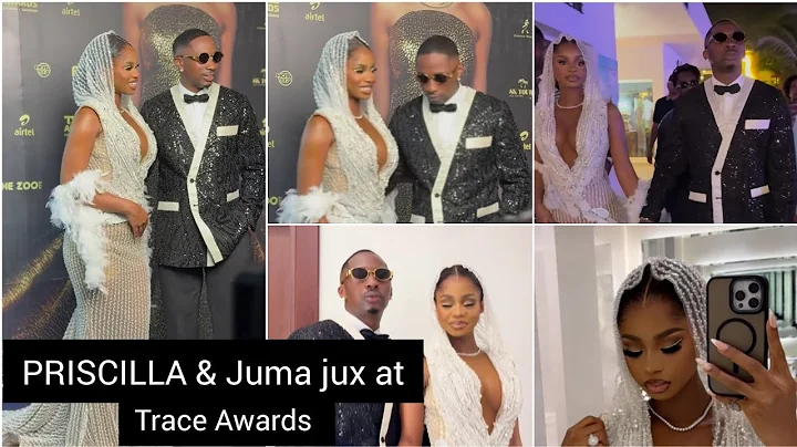 PRISCILLA AND JUMA JUX EXCLUSIVE ATTENDANCE TO TRACE AWARDS ZANZIBAR, PRISCY MET ALOT OF NIGERIANS