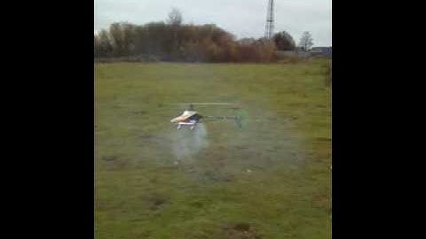 T-Rex 600N Maiden Flight part 1