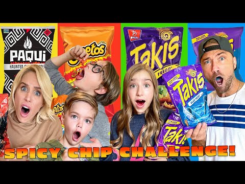 Last To Stop Eating SPICY CHIPS Wins MYSTERY PRIZE!!