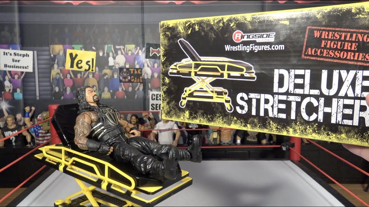 wwe toy stretcher