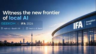 Details Something Powerful Is Coming to IFA 2026 | GEEKOM Local AI #minipc #computer #geekom Guide