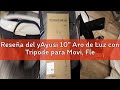 Reseña del yAyusi 10'' Aro de Luz con Tripode para Movi, Flexible Soporte para Teléfono con Ring Lig