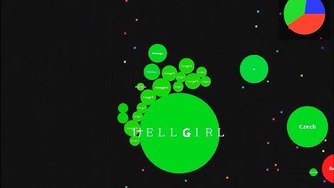 Agar.io - Inverse Popsplit in Team Mode - Splitting Variations