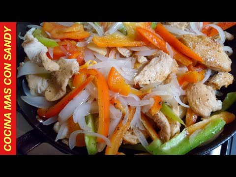 FAJITAS DE POLLO