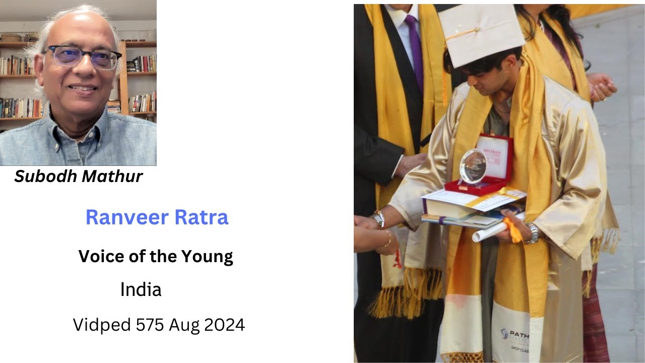 Ranveer Ratra India USA Voice of the Young Vidped 575 August 2024 - YouTube