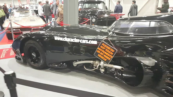 Amazing Batmobile replica at Classic Car Show in London 2018