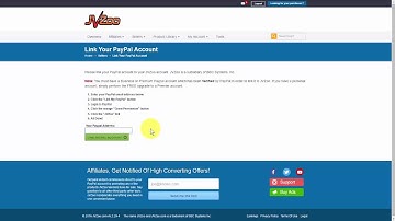 Setting Up Paypal In JVZoo