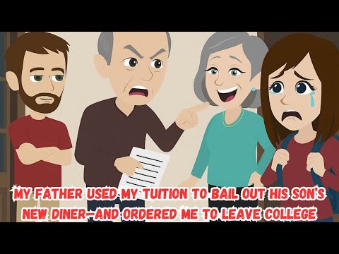 My Father Used My Tuition To Bail Out His Son S New Diner And Ordered Me To Leave College