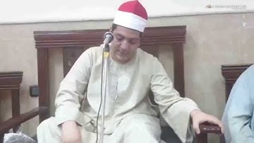 الشيخ مكرم مكى ابو غابة ومقطع رائع من اخر سورة الفرقان 7 10 2015