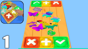 Pop It Master 3D : Fidget Toys Simple Dimple - Gameplay Walkthrough Part 1 All Level (Android & iOS)