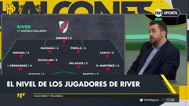 Los puntajes de RIVER ante Huracán