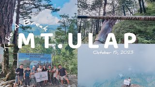 Mt. Ulap Travel Vlog ☁️