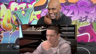 Eminem teaches Jimmy Kimmel to RAP (Reaction)(Review)