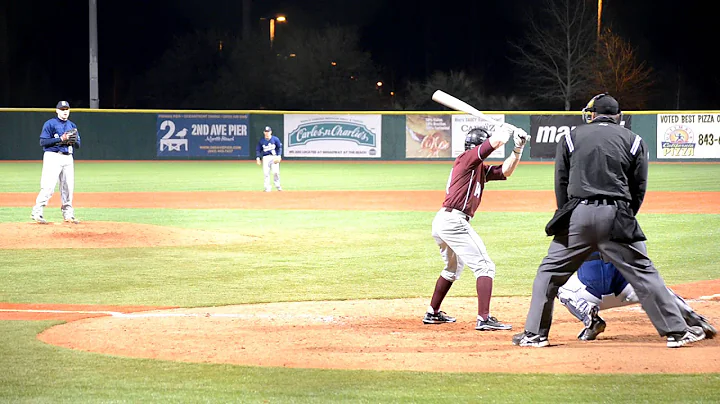Derek Slagle strikes out an Eastern batter