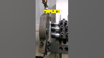 How To Machine A Brass Part In 9.6 Seconds Using A CNC Lathe   | Smart CNC lathe