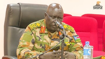 Listen to Speech by SSPDF CDF, Gen Dau Aturjong During Joint Border Security Meeting With UPDF