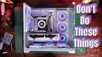 Vermijd deze veelvoorkomende pc-bouwfouten - veel nuttige tips voor uw pc-bouw