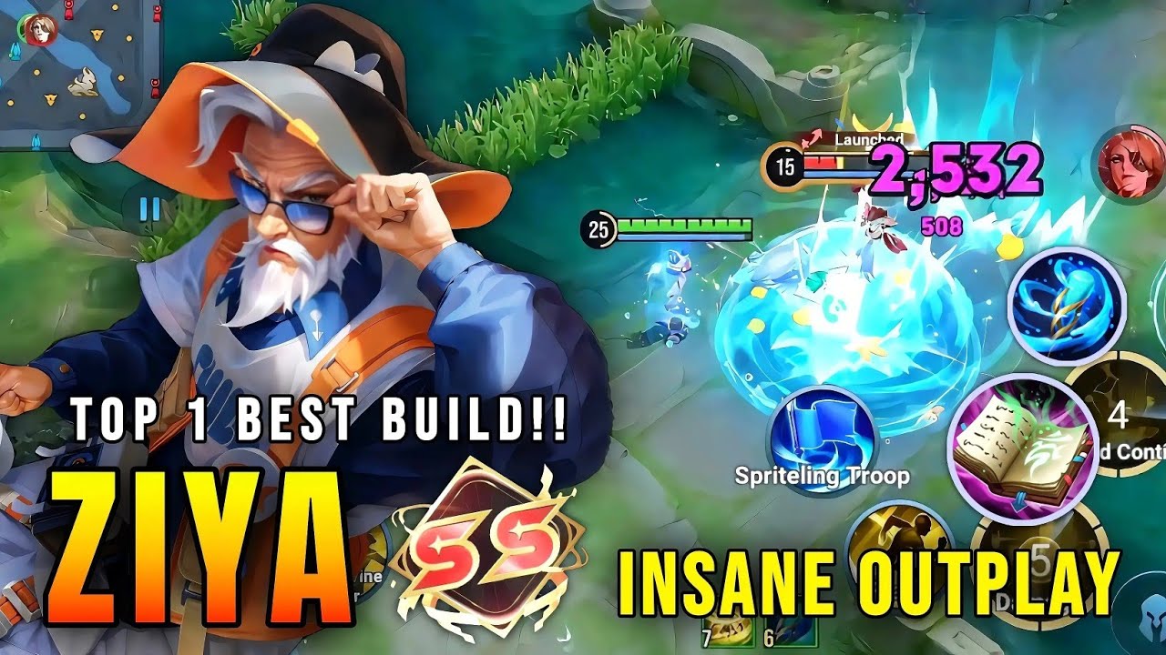BROKEN DAMAGE!! Ziya Insane Hard Carry – Top 1 Best Build | Honor of Kings